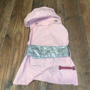 Fashion Pet Pink “Rain Coat” Size XS